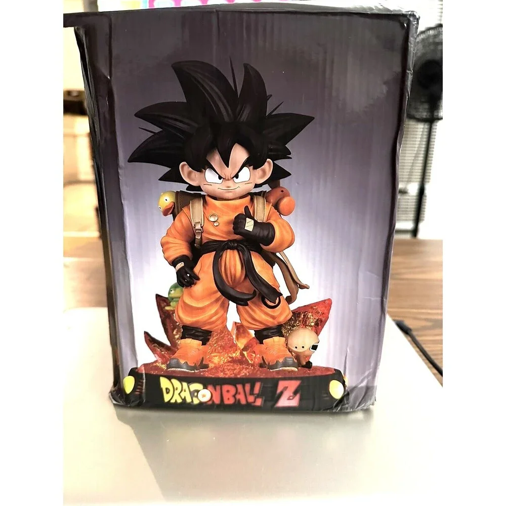 Kid Goku Q Version Dragon Ball Z, 7 Inches Plus Base, Extra Head Box Damage
